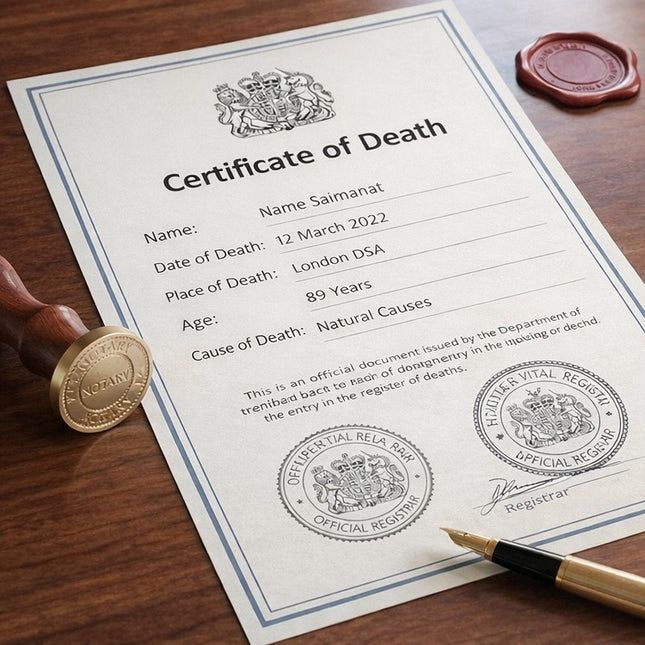 Death Certificate